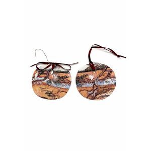 Lot Of 2 Kiawah,S.C. Starfish Christmas Ornament By Jeanie Drucker